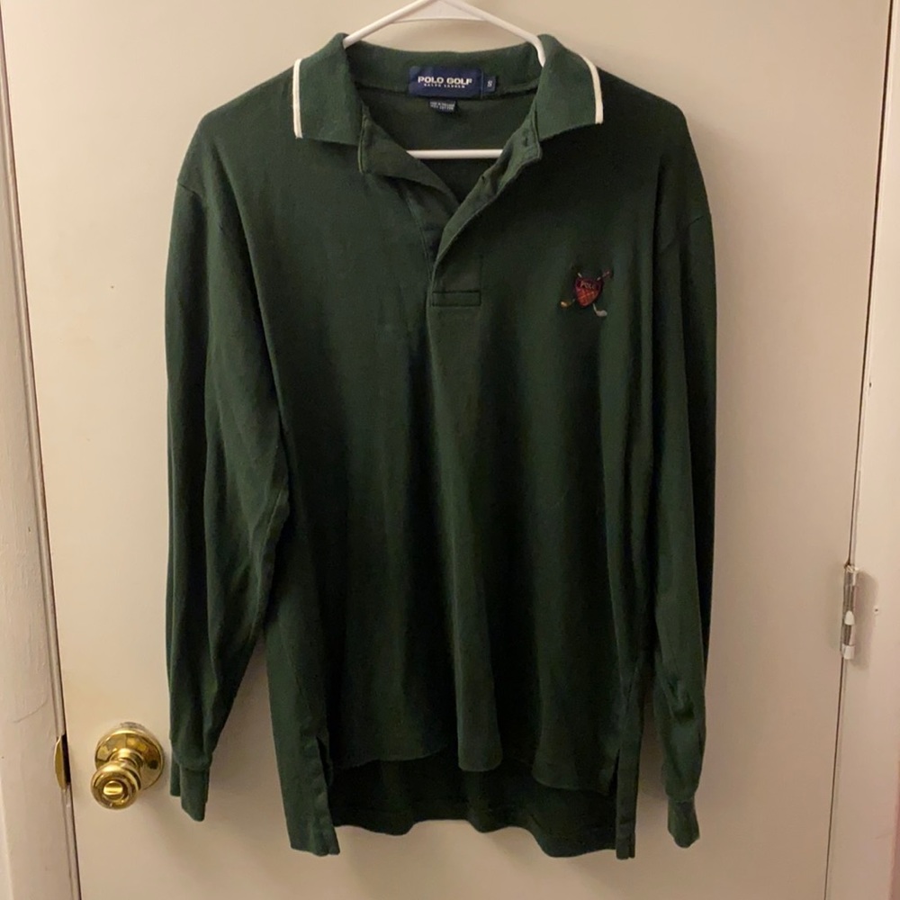 Ralph Lauren Polo Golf 100% Cotten Long-sleeve
